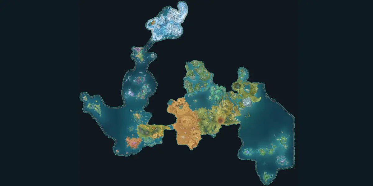 Map: Teyvat