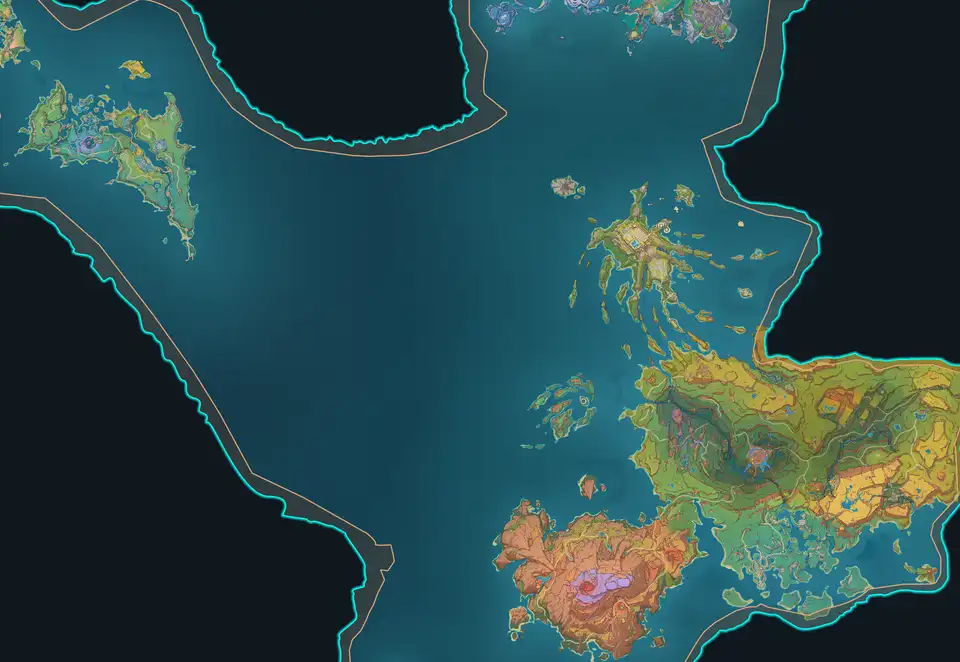 Sauriens natlanois : emplacements