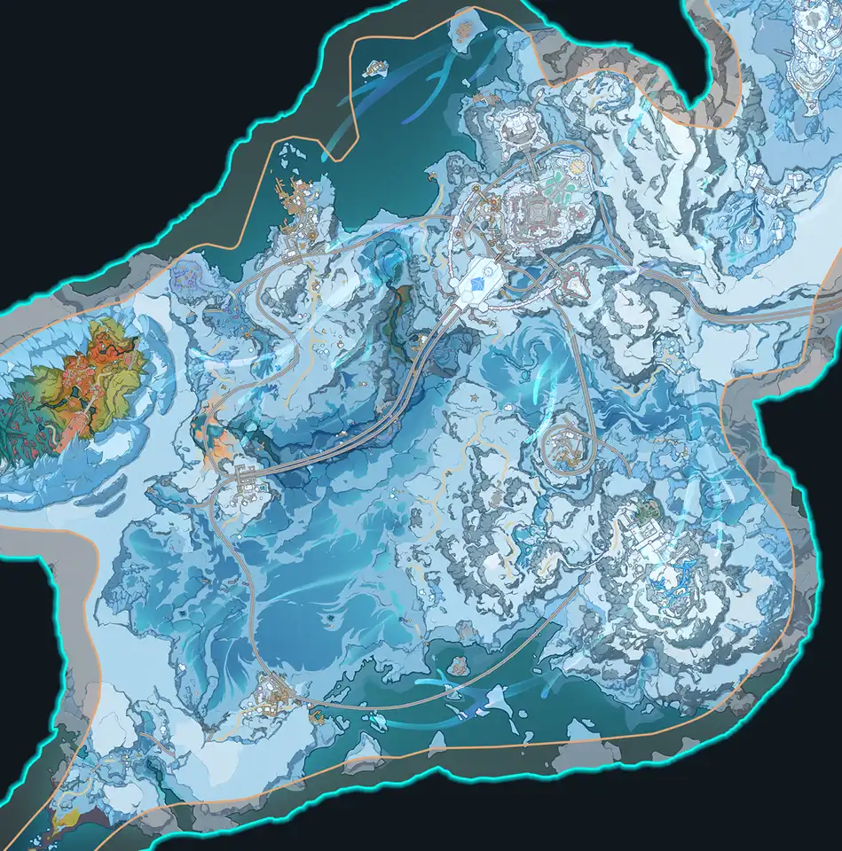 Snezhnaya Map